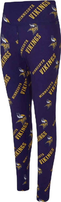 Women's Purple Minnesota Vikings Mosaic Allover Print Leggings