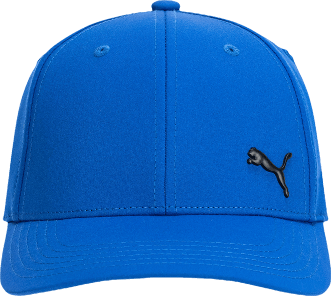 Men's Alloy Solid Color Cat Logo Stretch Fit Cap
