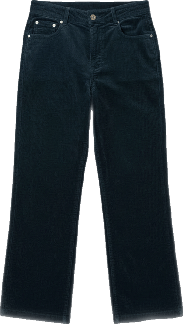 Juniors' Langford Corduroy Mid-Rise Pants