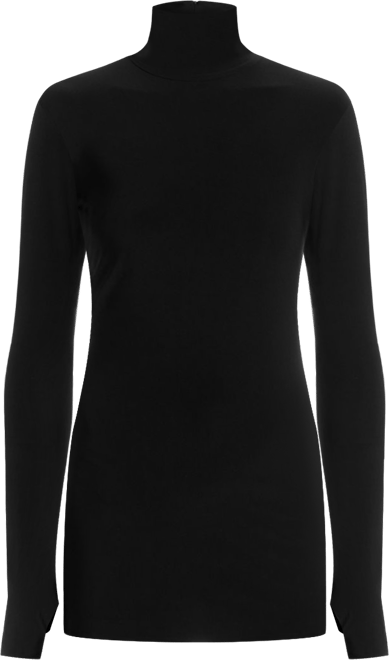 Norma Kamali Long Sleeve Turtleneck Pickleball Dress | Bloomingdale's Women
