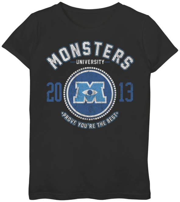 Disney / Pixar's Monsters University Girls 7-16 Logo Graphic Tee