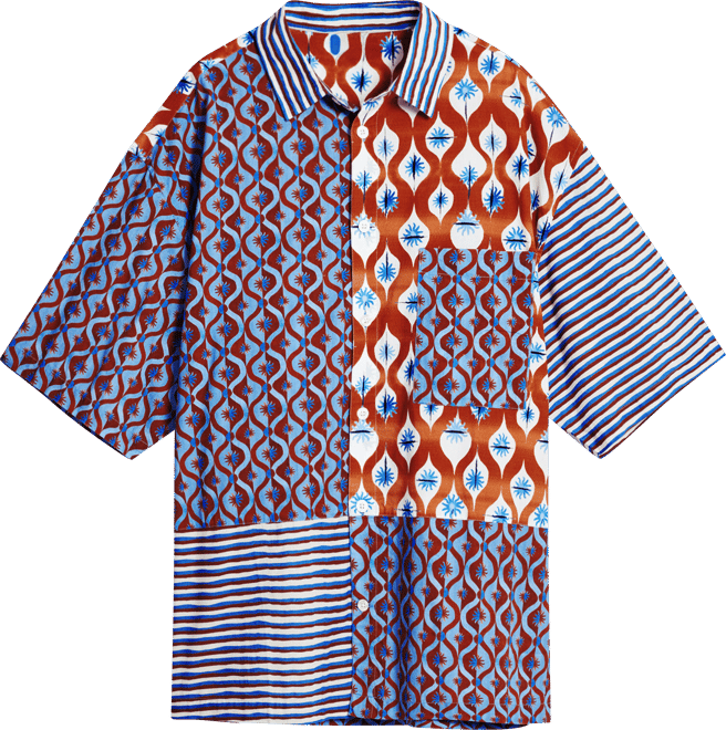 Men's Short-sleeve shirt with suns