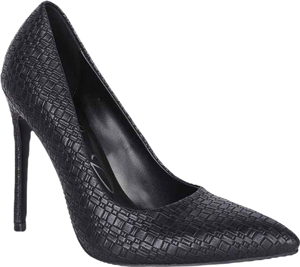 Brinkles Weave Pattern High Heel Pumps