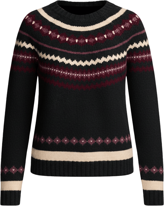 新品 soloist fair isle crew neck sweater. 新品 soloist fair isle crew neck sweater. fair isle crew neck