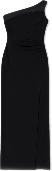 Women's Asymmetric Neck Maxi Dress