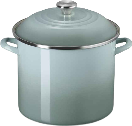 Enamel on Steel 12-Quart Classic Round Stockpot