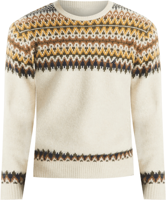 Men's Fair Isle Patterned Sweater