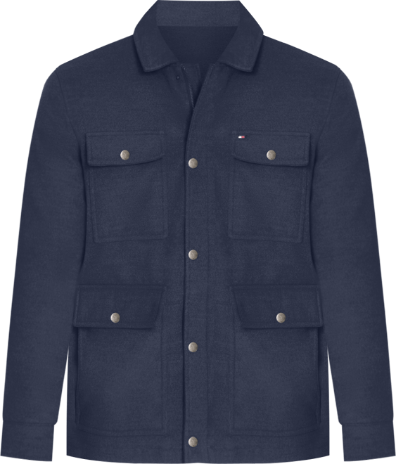Men's Lay Down Collar Field Jacket