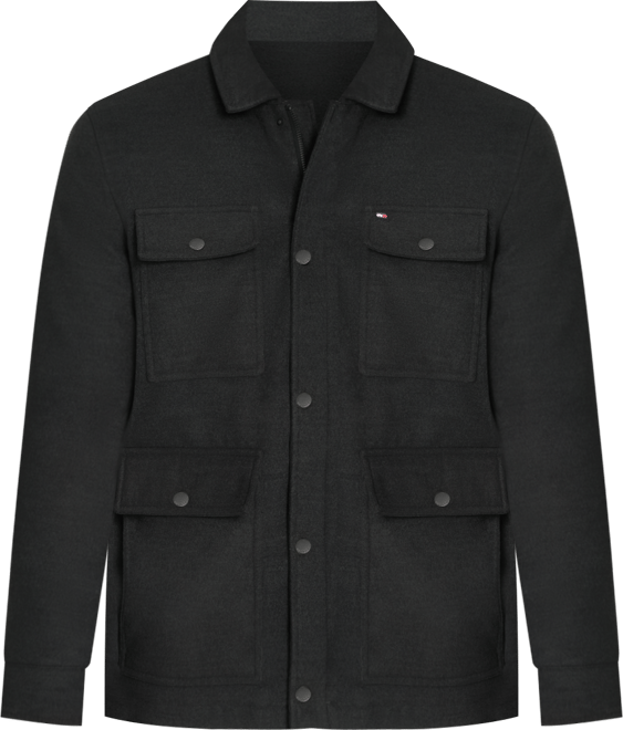 Men's Lay Down Collar Field Jacket