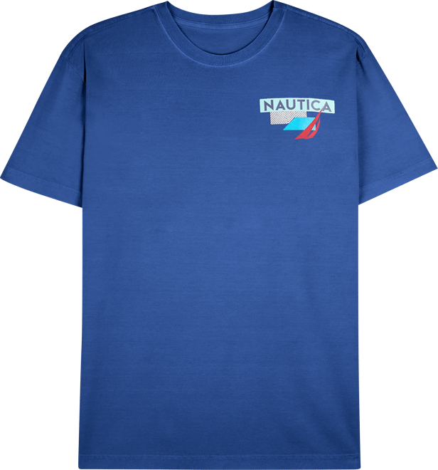 Men's Crewneck Geo Sailing T-Shirt