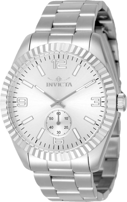 Men's 49356 Specialty Quartz Multifunction Silver Dial Watch