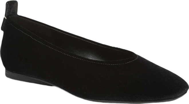 Carla Square Toe Ballet Flats
