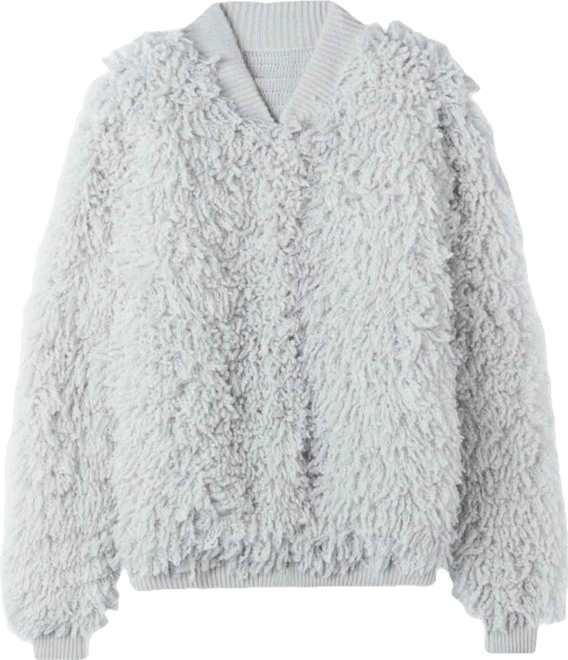 Women's Loop-Stitch Cashmere Cardigan