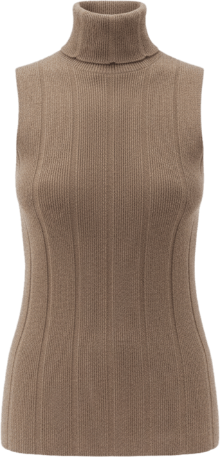 Women's T-Neck Cashmere Top