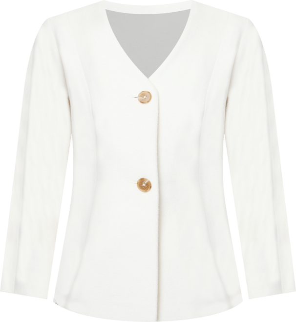 Fcuk Women's Textured Long Sleeves Jacket