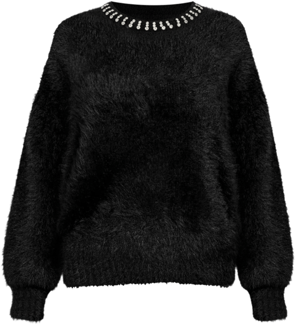Women's Arisa Rhinestone-Trim Sweater