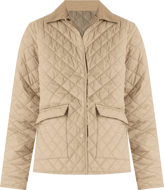 Women's Classic Collar Quilted Jacket