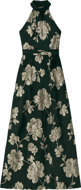 Petite Halter Sleeveless Dress