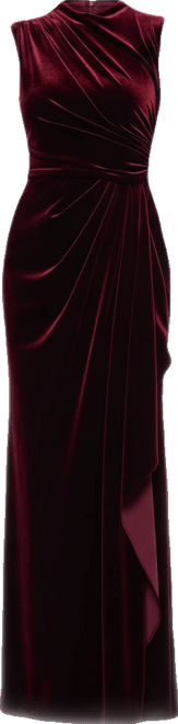 Petite Ruched Sleeveless Dress