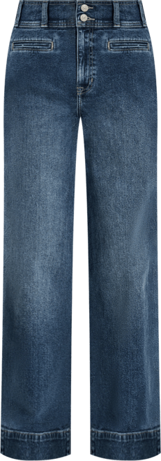 Women's High Rise Double Button Jeans