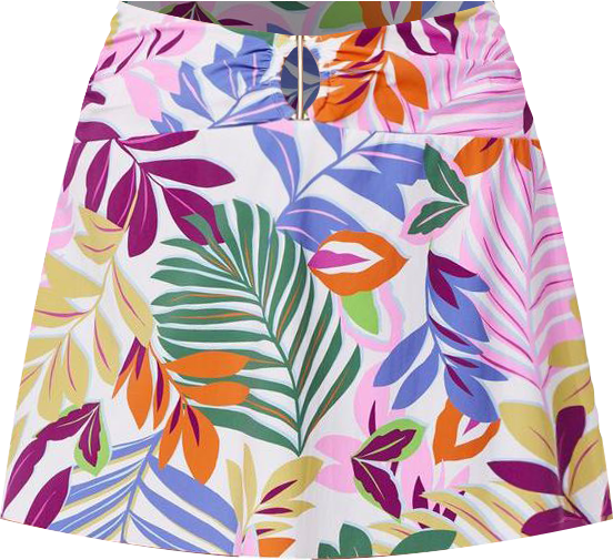 Womens Costa Del Sol Pull-On Skirt