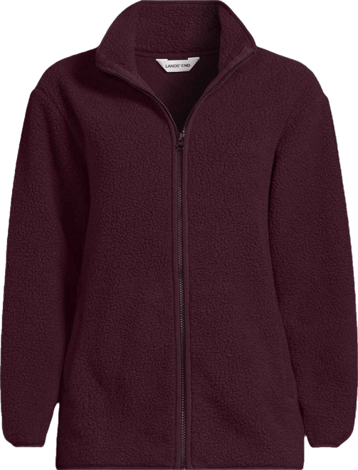 Women's Cozy High Pile Full Zip Fleece Jacket