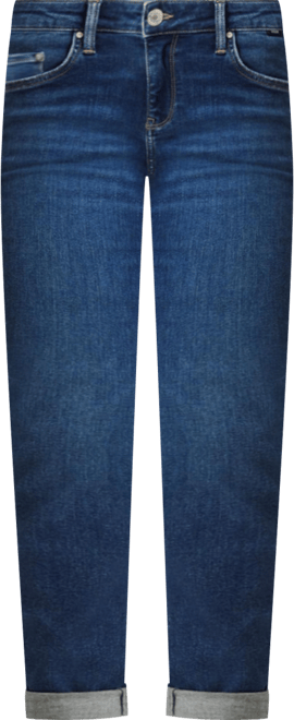 Women's Mavi Emma Slim Boyfriend In Deep Brushed Tribeca