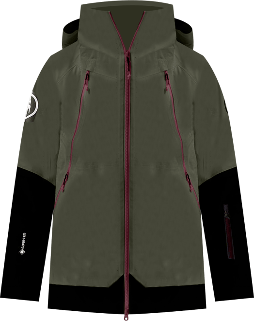 Women's Cardiac Gore-tex 3L Jacket Non-Insulated Ski and Snowboard Jackets