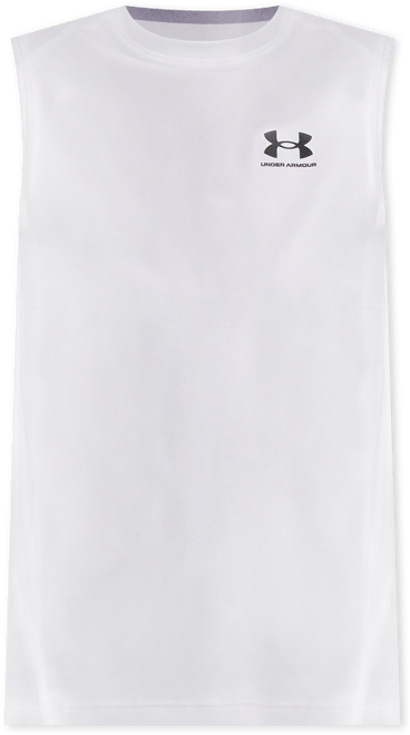 Boys' Big Kids' Under Armour HeatGear Sleeveless Shirt JD Sports