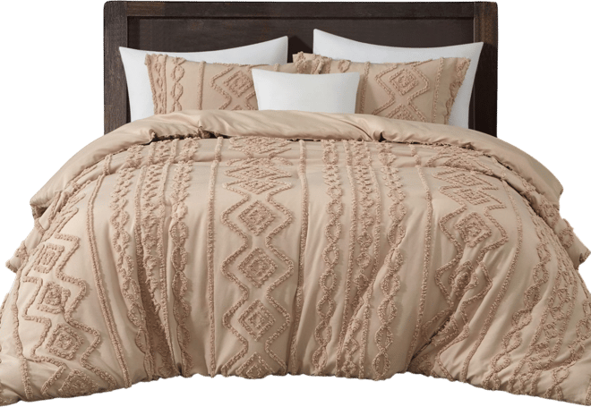 Aluma Geometric 3-Pc. Comforter Set, Queen