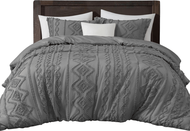 Aluma Geometric 3-Pc. Comforter Set, Queen