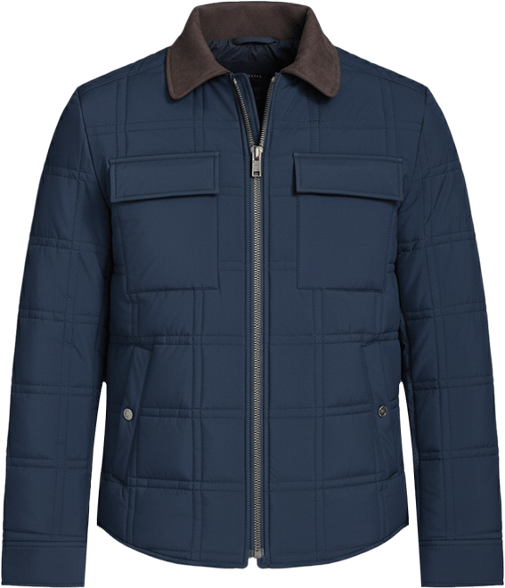 Men's Brockman Quilted Shirt Jacket