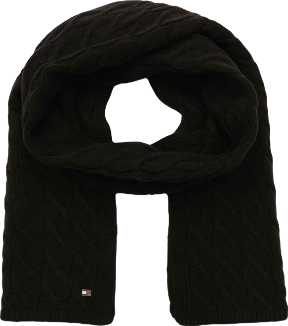 Men's Wide Cable Scarf