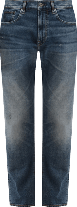 Men's Beckham x Boss Blue Stretch Slim-Fit Denim Jeans