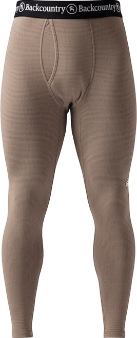 Men's Pines Microgrid Ultra-Lt Baselayer Bottom Lightweight Long Underwear Bottoms