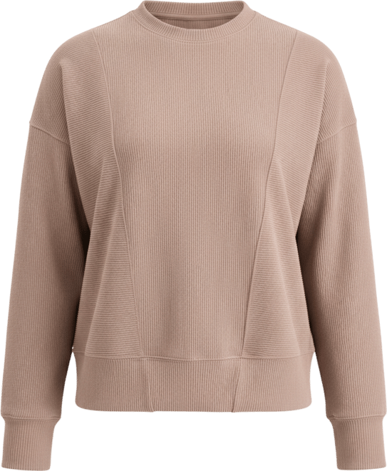 Women's Ribbed Knit Crewneck Sweatshirt, Macy's Exclusive