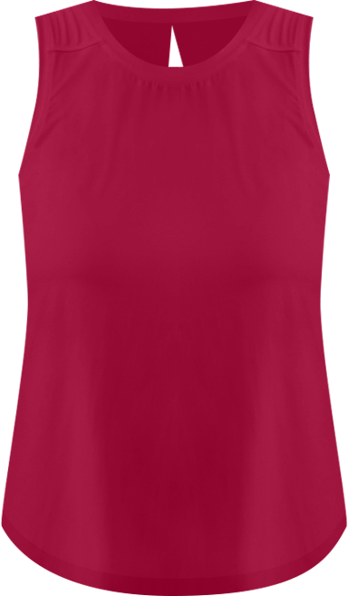 Women's Crewneck Back-Slit Knit Tank Top, Macy's Exclusive