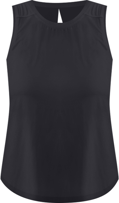 Women's Crewneck Back-Slit Knit Tank Top, Macy's Exclusive