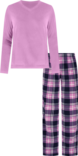 2-Piece Women's Pajama Top and Pants Set