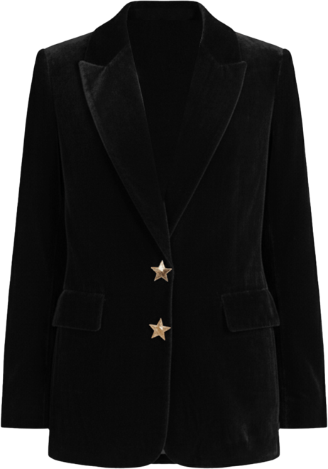 Women's Viscose Velvet Jacket