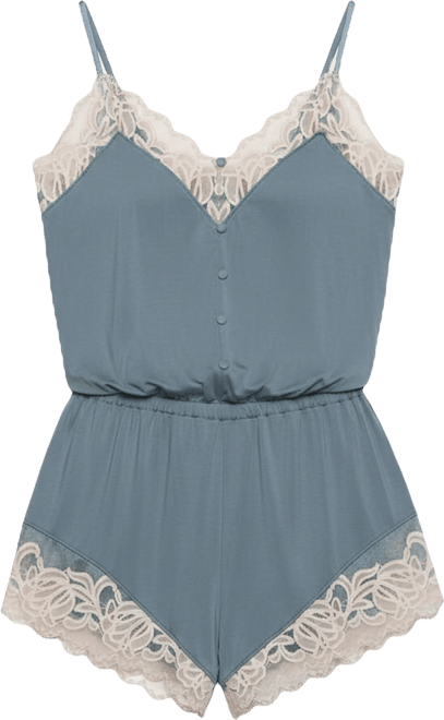 Women's Regular Amelie Jersey Vintage Lace Romber Sleepwear