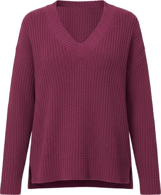Women's Cozy Luxe Lounge V-Neck Sweater