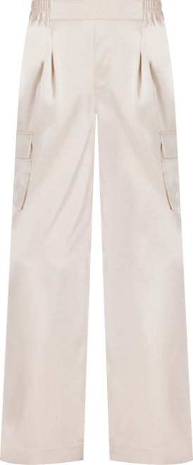 Women's Pull-On Satin Cargo Pant
