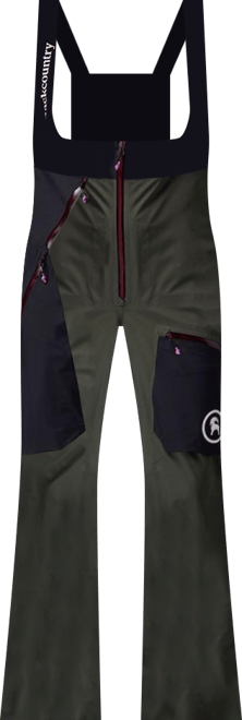 Women's  Cardiac Gore-tex 3L Bib Pant Non-Insulated Ski and Snowboard Pants