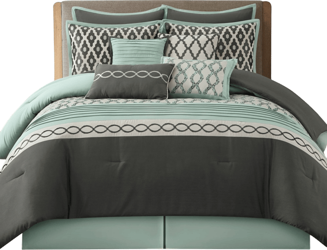 Caval 10-Piece Comforter Set, King