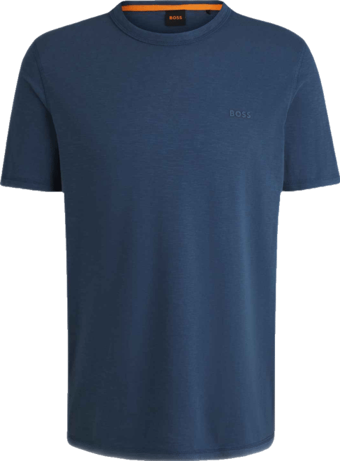 Boss by  Men's Slub-Cotton Logo Detail T-Shirt