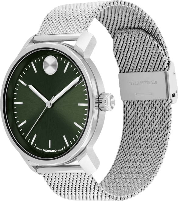 Men's Bold Access Swiss Quartz Stainless Steel Watch, 41mm