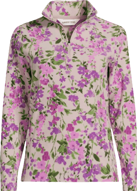 Plus Size Anyweather Fleece Quarter Zip Pullover