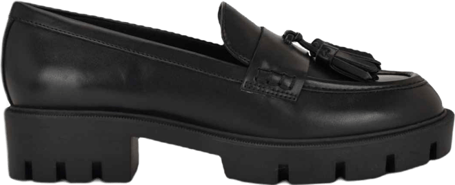 Womens Marela Tassel Lug Sole Loafers