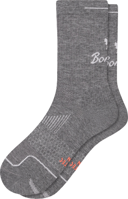 Bombas Adult Script Logo Run Half Calf Socks